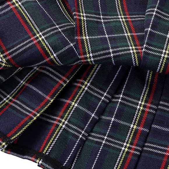 Plaid Micro Mini Skirt NWT - Picture 3 of 4